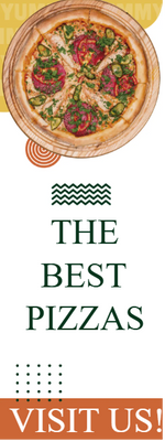 Custom Outdoor Yard Signs Multiple Sizes Best Pizzas