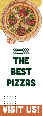 Custom Outdoor Yard Signs Multiple Sizes Best Pizzas