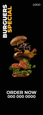 Custom Outdoor Yard Signs Multiple Sizes Burger Special