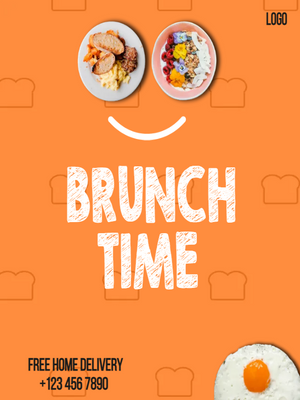Custom Outdoor Yard Signs Multiple Sizes Time Brunch