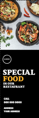 Custom Outdoor Yard Signs Multiple Sizes Special Food