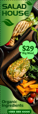 Custom Outdoor Yard Signs Multiple Sizes Salad House