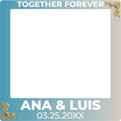Custom Selfie Frame Together Forever