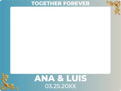 Custom Selfie Frame Together Forever