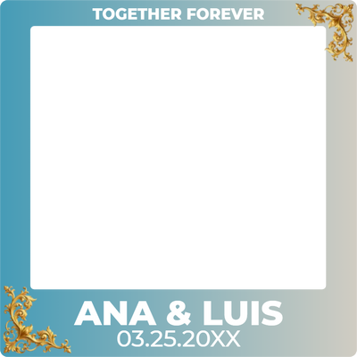 Custom Selfie Frame Together Forever