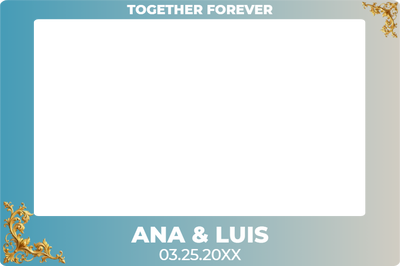 Custom Selfie Frame Together Forever