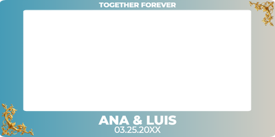 Custom Selfie Frame Together Forever