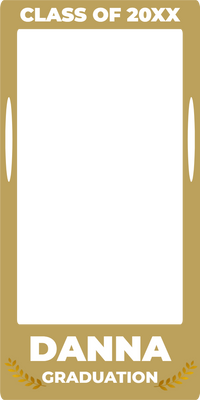 Custom Selfie Frame Graduation Danna