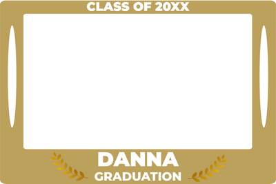 Custom Selfie Frame Graduation Danna