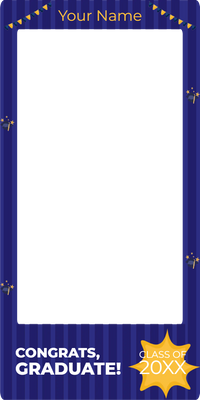 Custom Selfie Frame Congrats 20XX