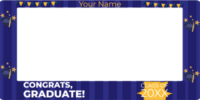 Custom Selfie Frame Congrats 20XX