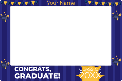 Custom Selfie Frame Congrats 20XX
