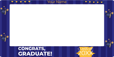 Custom Selfie Frame Congrats 20XX