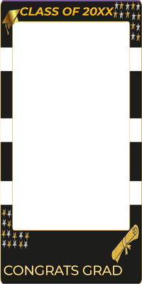 Custom Selfie Frame Congrats Grad