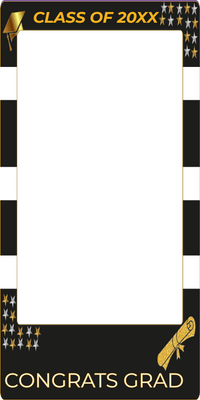 Custom Selfie Frame Congrats Grad