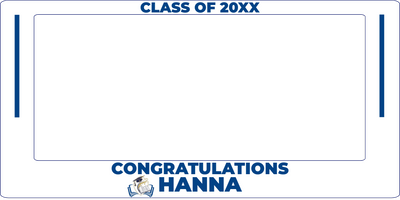Custom Selfie Frame Congratulations Hanna