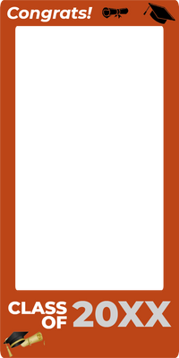 Custom Selfie Frame Class of 20XX