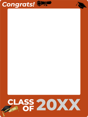 Custom Selfie Frame Class of 20XX