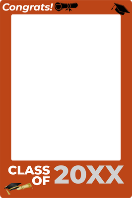 Custom Selfie Frame Class of 20XX