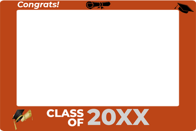 Custom Selfie Frame Class of 20XX