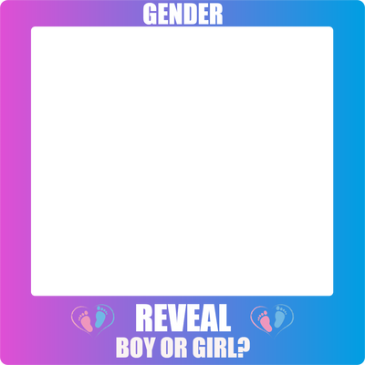 Custom Selfie Frame Boy or Girl
