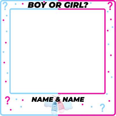 Custom Selfie Frame Reveal Moments