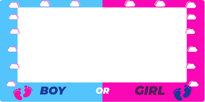 Custom Selfie Frame Boy or Girl