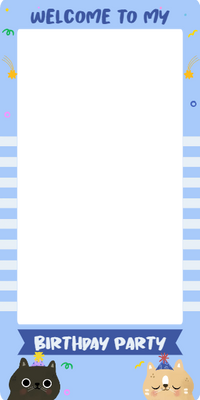 Custom Selfie Frame  Welcome To My