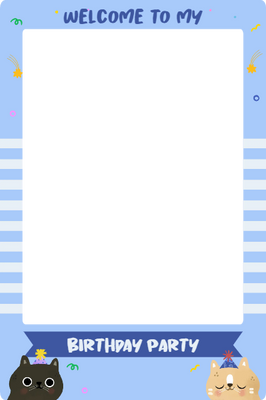 Custom Selfie Frame  Welcome To My