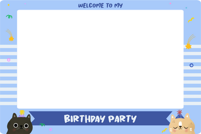 Custom Selfie Frame  Welcome To My