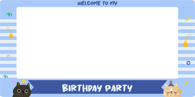 Custom Selfie Frame  Welcome To My