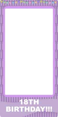 Custom Selfie Frame 18Th Birthday