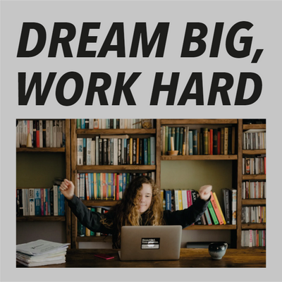 Custom Outdoor Yard Signs Multiple Sizes Dream Big