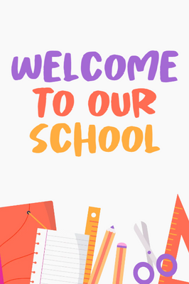 Custom Outdoor Yard Signs Multiple Sizes Welcome To Our School