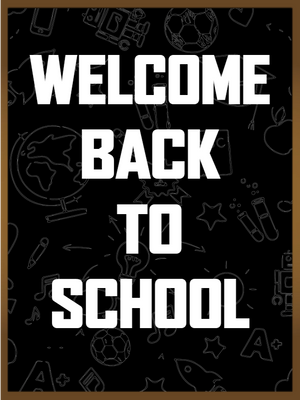 Custom Outdoor Yard Signs Multiple Sizes Welcome Back