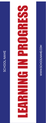Custom Outdoor Yard Signs Multiple Sizes Learning In Progress Sign