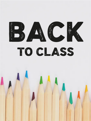 Custom Outdoor Yard Signs Multiple Sizes Back to Class