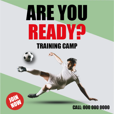 Custom Outdoor Yard Signs Multiple Sizes Training Camp