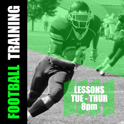 Custom Outdoor Yard Signs Multiple Sizes Football Training