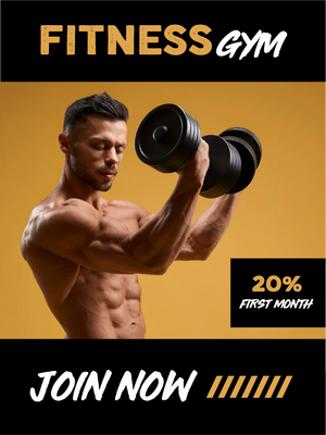Custom Outdoor Yard Signs Multiple Sizes Fitness Gym