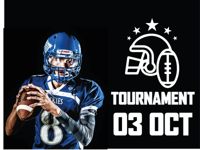 Custom Outdoor Yard Signs Multiple Sizes Tournament Football