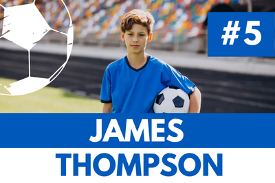 Custom Outdoor Yard Signs Multiple Sizes Athlete Name Number 1