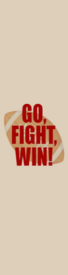 Custom Outdoor Yard Signs Multiple Sizes Go Fight Win