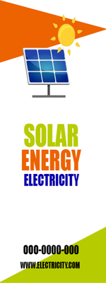 Custom Outdoor Yard Signs Multiple Sizes Solar Energy Electricity