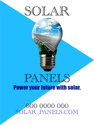 Custom Outdoor Yard Signs Multiple Sizes Power your Future With Solar