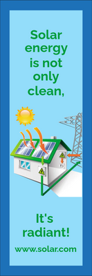 Custom Outdoor Yard Signs Multiple Sizes Solar Energy