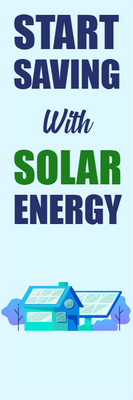 Custom Outdoor Yard Signs Multiple Sizes Start Saving with Solar Energy