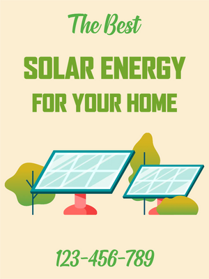 Custom Outdoor Yard Signs Multiple Sizes The Best Solar Energy For Your Home