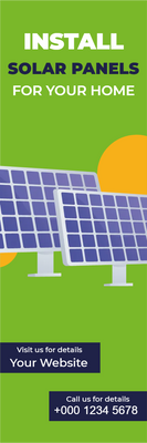 Custom Outdoor Yard Signs Multiple Sizes Install Solar Panels