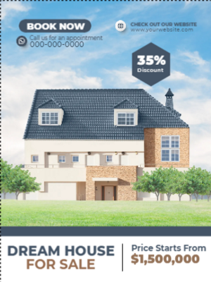 Custom Outdoor Yard Signs Multiple Sizes Dream House